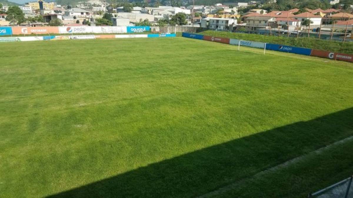 ¡Enorme Mejoría! Así luce el estadio Sergio Reyes de Santa Rosa de Copán