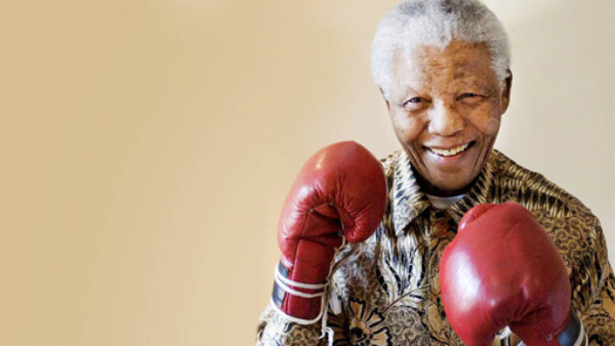 Nelson Mandela, el boxeador que nunca lanzó un golpe