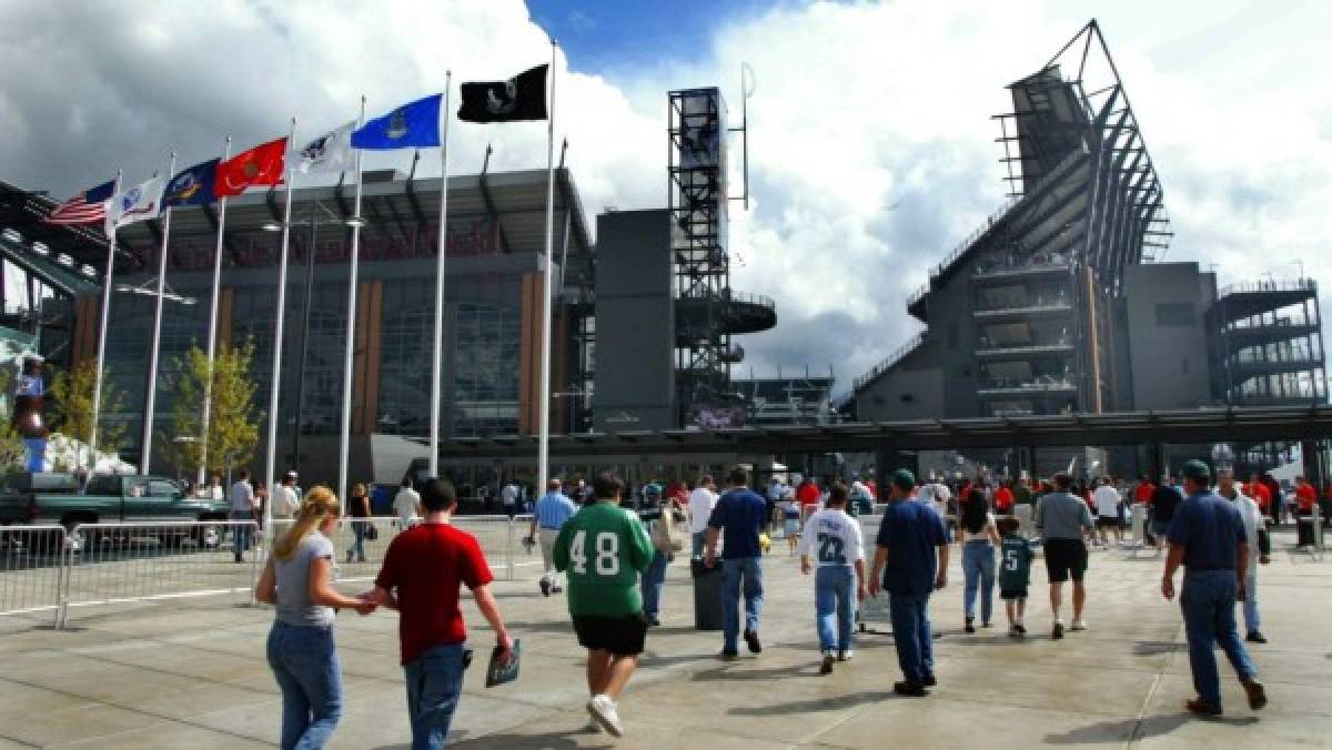 Estadio de primer mundo, el Lincoln Financial Field es el estadio de los Philadelphia Eagles