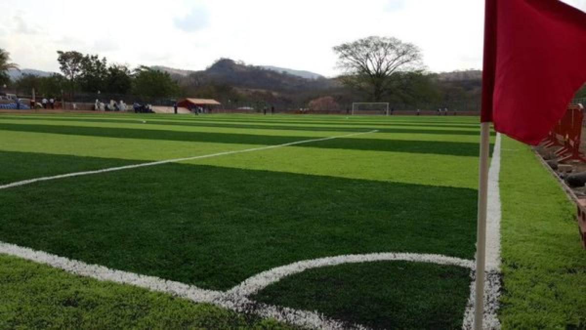Así es el estadio de Goascorán donde jugará Motagua por Copa Presidente