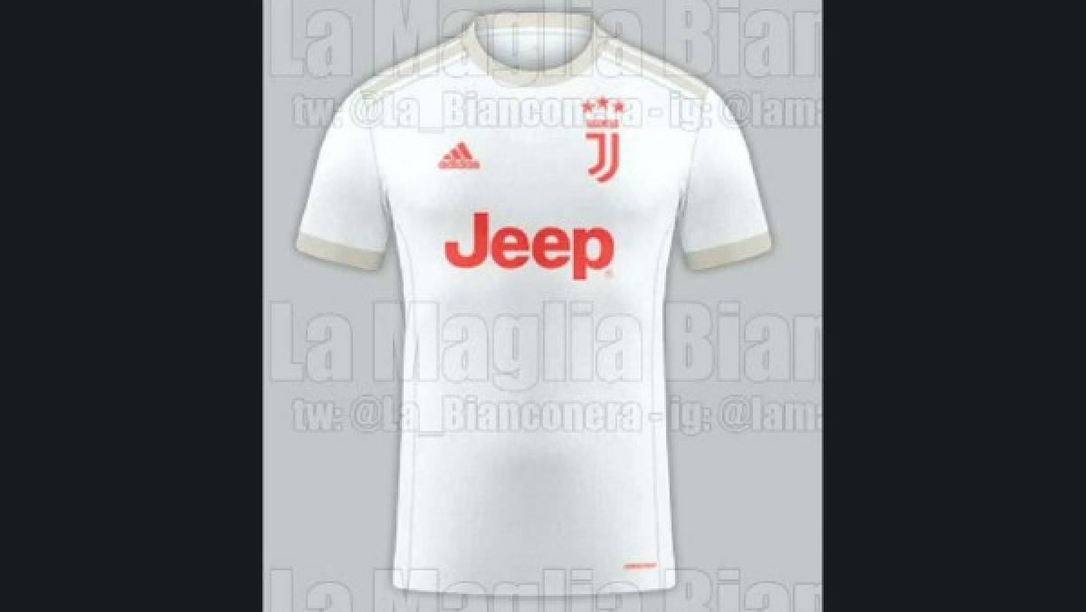 Las revolucionarias camisetas que se verán para la siguiente temporada, la de Juventus es un espectáculo