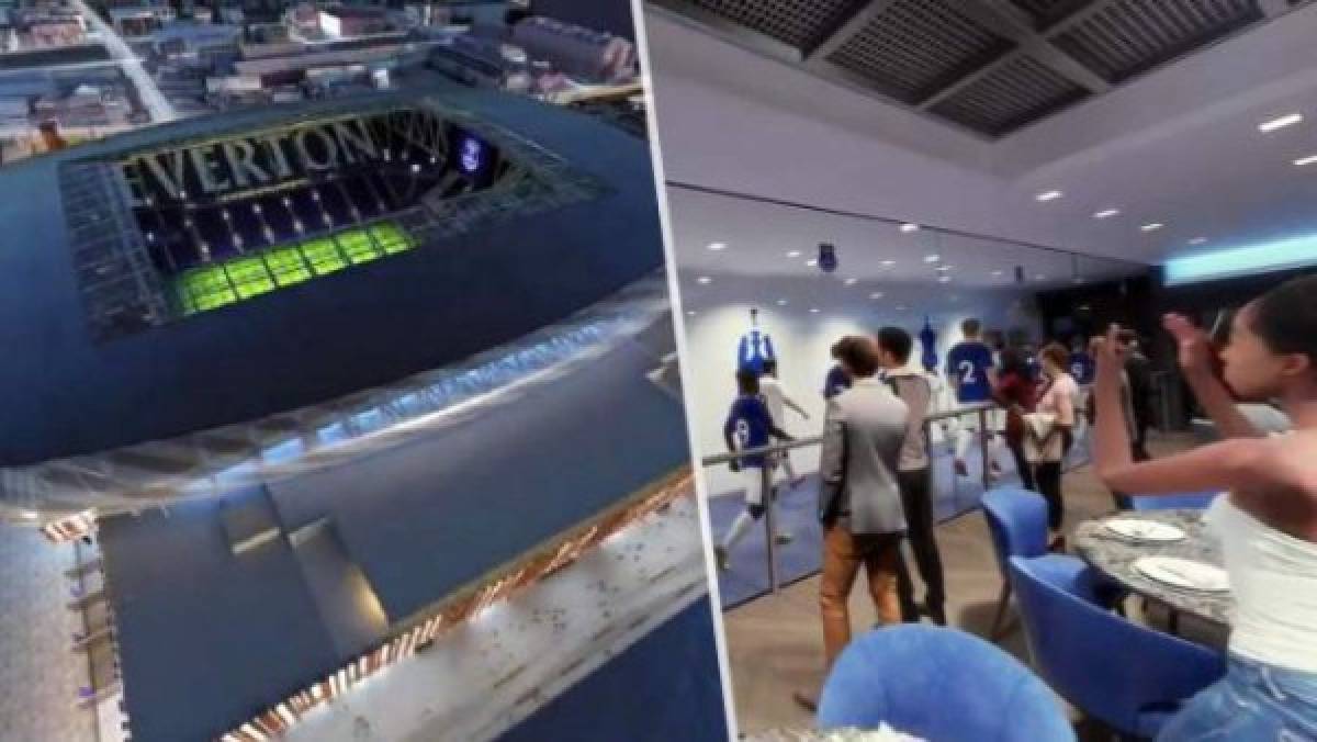 Muy diferente: El lujoso estadio que va a construir el Everton por 600 millones de euros