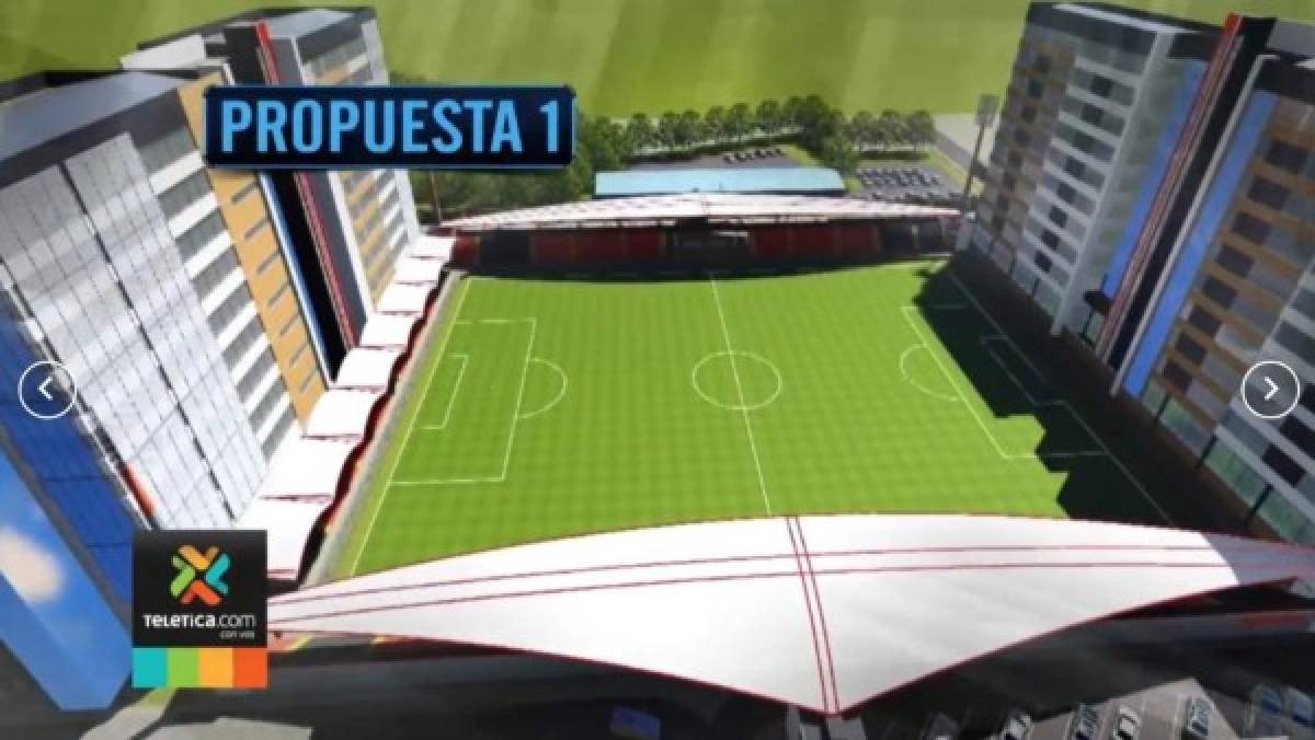 El moderno estadio que buscará construir Alajuelense de Costa Rica