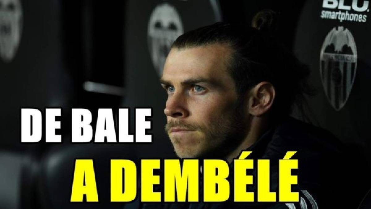 Los memes humillan a Dembelé tras su nueva lesión en Barcelona y hasta Bale es tendencia