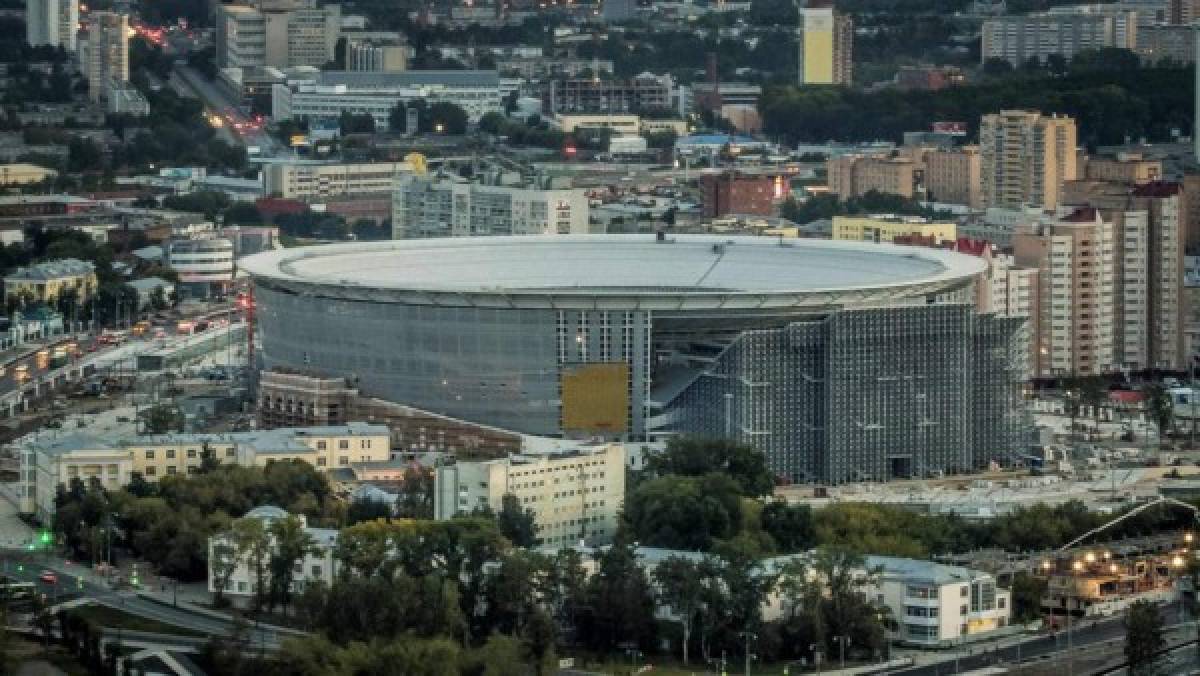 Ekaterimburg Arena, el estadio más raro del Mundial de Rusia 2018