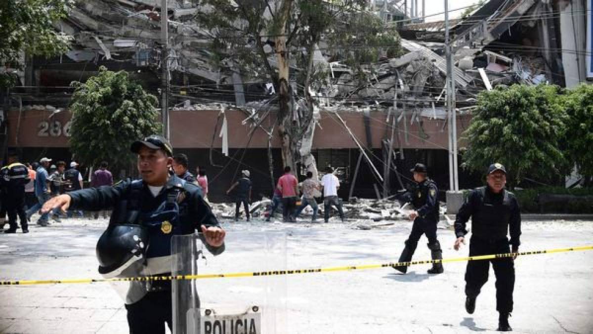 FOTOS: Las impactantes imágenes del terremoto que sacudió México