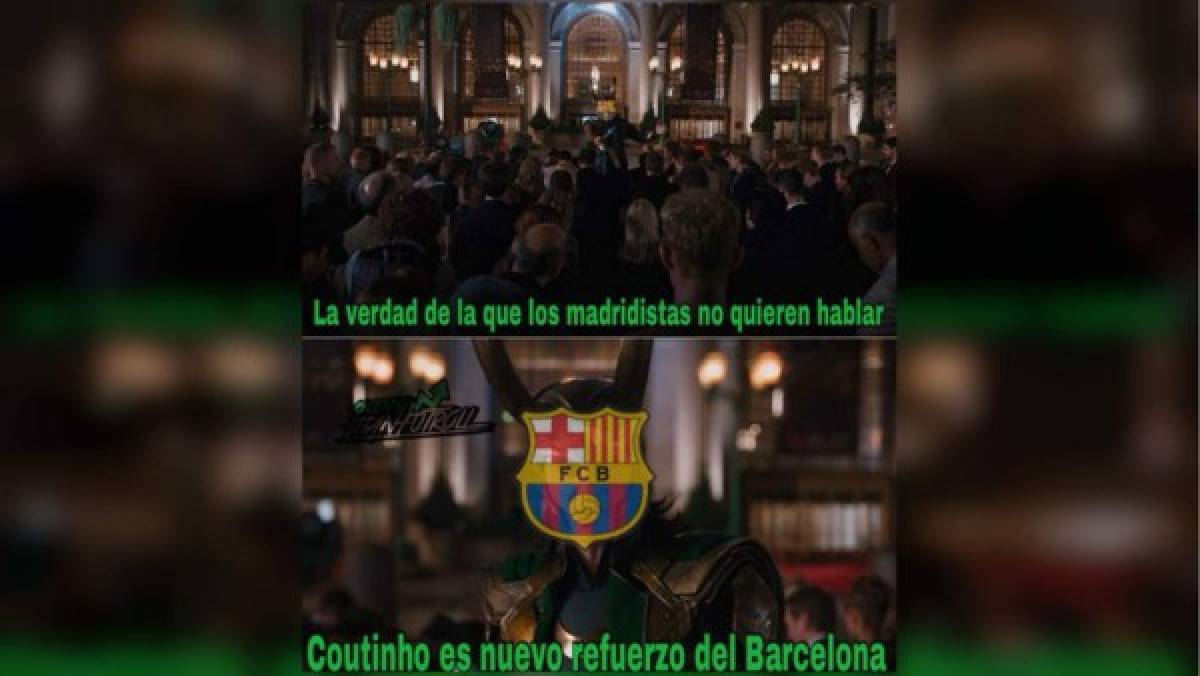 Barcelona ficha a Coutinho y afición lo celebra con divertidos memes