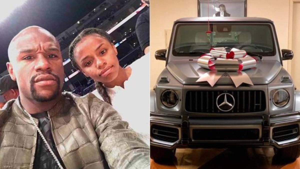 Floyd Mayweather le regala a su hija de navidad un Mercedes-Benz de 180 mil dólares
