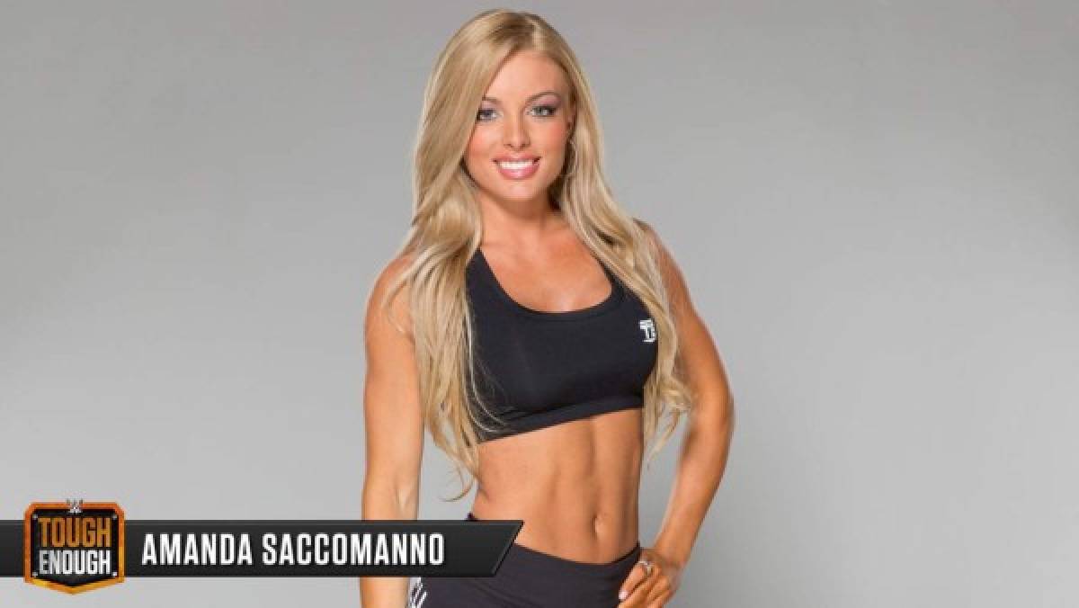Amanda Saccomano, la bella mujer maniática del fitness y participante en WWE