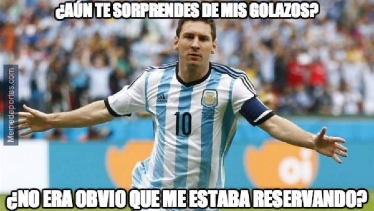¡Tremendos memes de la victoria de Messi y Argentina ante Colombia!