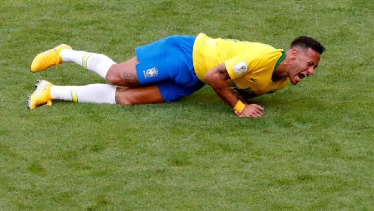 El show y teatro de Neymar que no funcionó en el Mundial de Rusia 2018