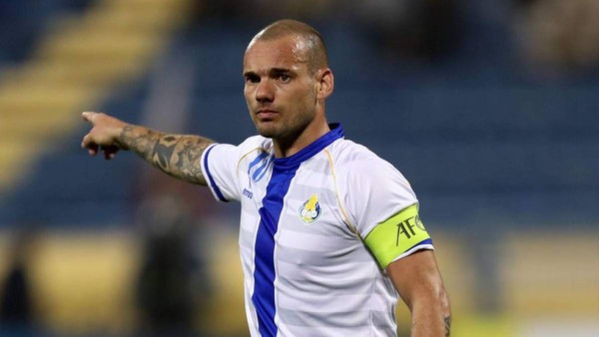 Impactante: Así luce ahora Wesley Sneijder a dos semanas de anunciar su retiro