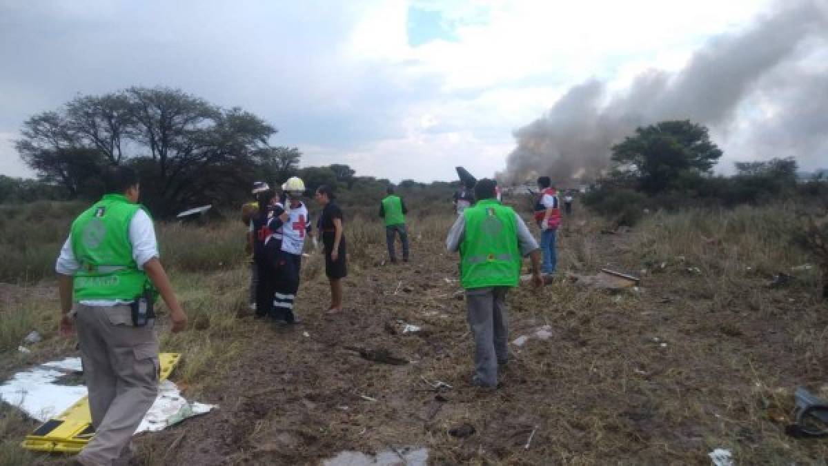 FOTOS: Las imágenes del avión de Aeroméxico que se estrelló en Durango