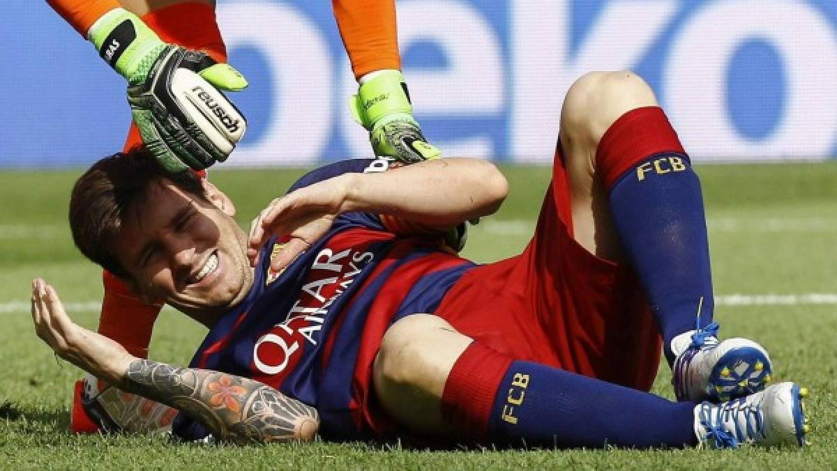 Fotos: El peor castigo para el Barcelones en la presente temporada, las lesiones