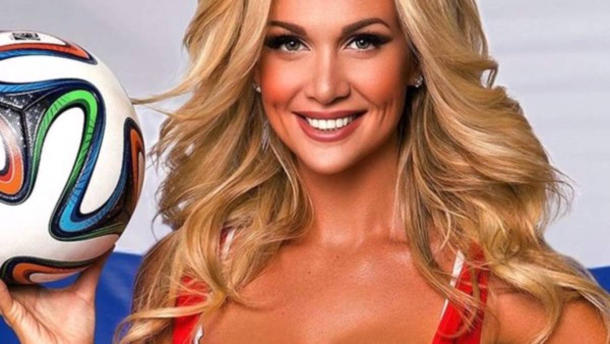 Victoria Lopyreva, la hermosa embajadora del Mundial de Rusia 2018 que conoció la Bombonera