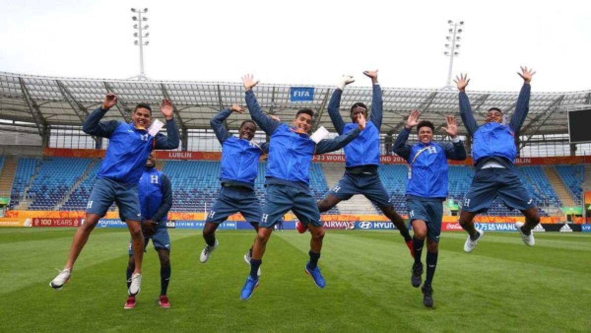 FOTOS: Ambiente de felicidad en la Sub-20 de Honduras previo a su debut en Polonia
