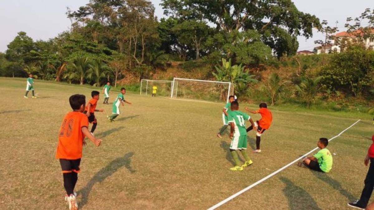 ¡Increíble! Aquí se forman las futuras figuras del fútbol de Honduras  