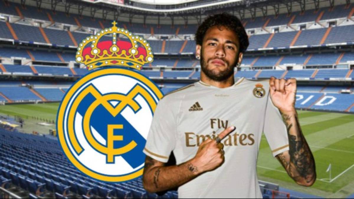 Con Neymar: El 11 estelar que podría tener Real Madrid para la temporada 2019/2020