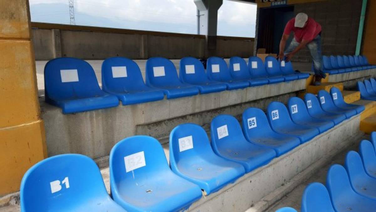 ¡ESPECTACULAR! Así pulen el estadio Olímpico para los juegos del hexagonal