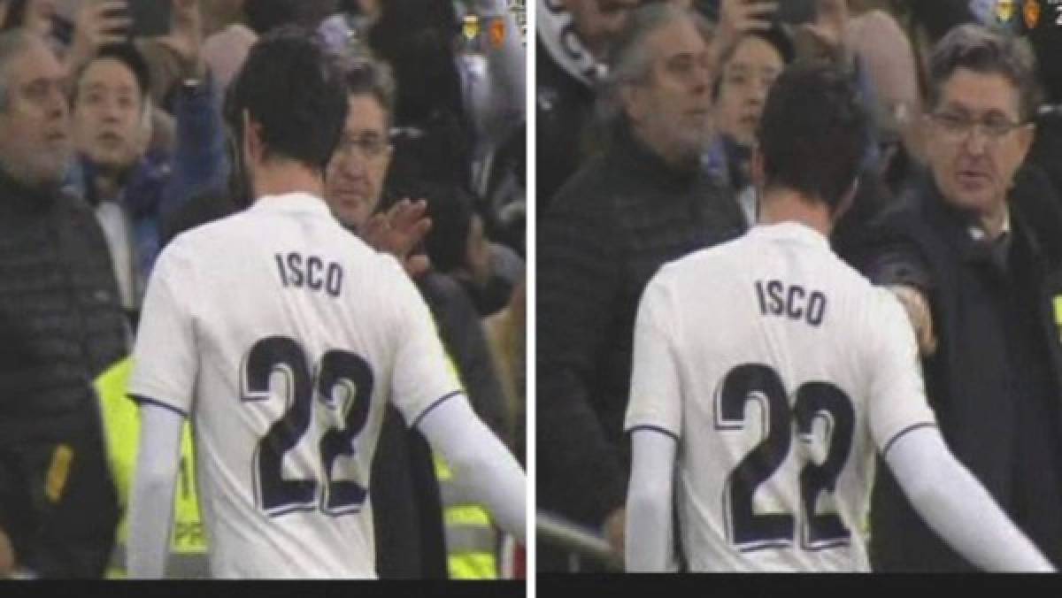 ¡Polémico! El feo gesto de Isco en el Real Madrid-Alavés del que todos hablan