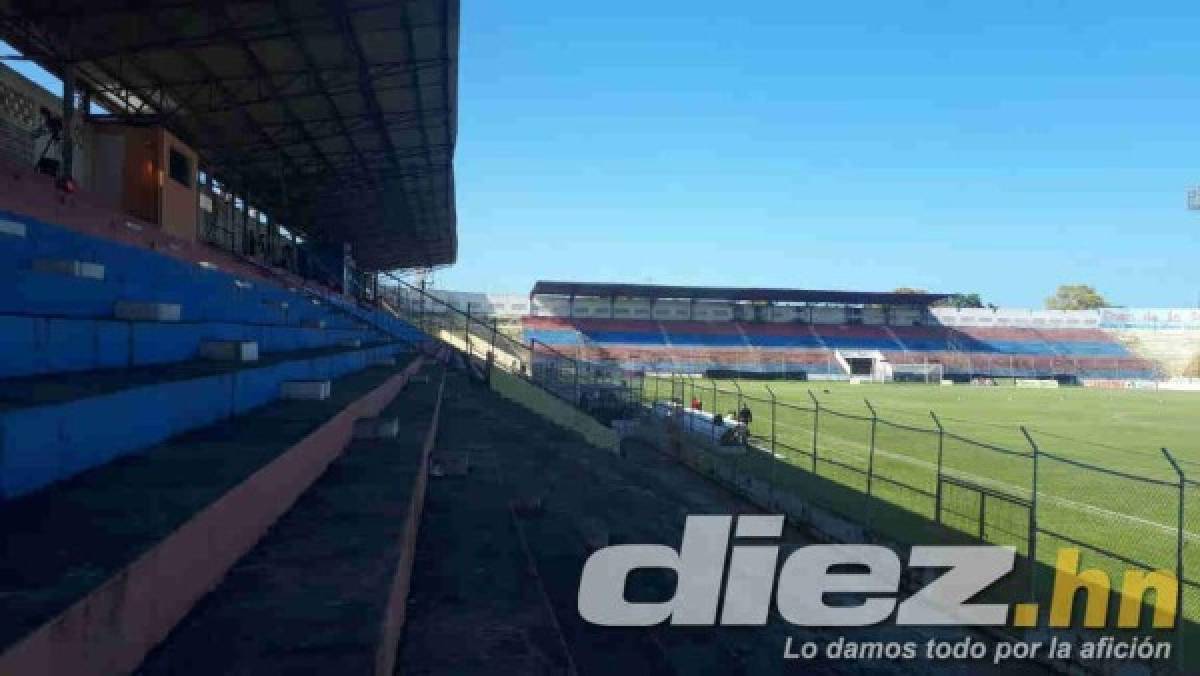 EN FOTOS: Así de descuidado se encuentra el estadio Ceibeño