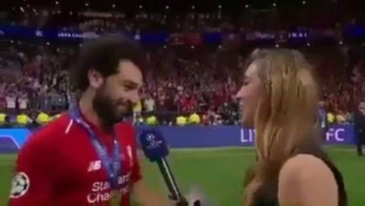 Conocé a Isabel Forner, la mujer que intentó besar a Salah en la final de la Champions   