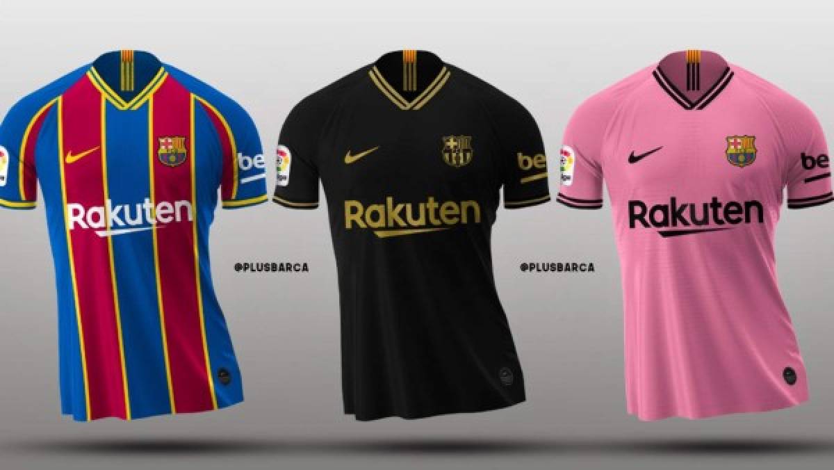 Barcelona, Real Madrid, Juventus: Se filtran las espectaculares camisas para la temporada 2021