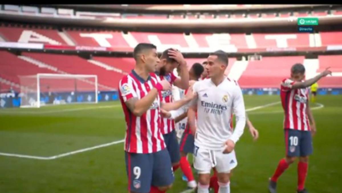 Encontronazo de Luis Suárez con jugador del Real Madrid y el nuevo 'rol' de Koke en el Atlético
