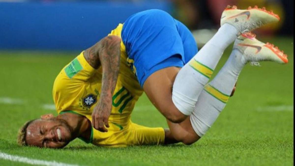 El show y teatro de Neymar que no funcionó en el Mundial de Rusia 2018