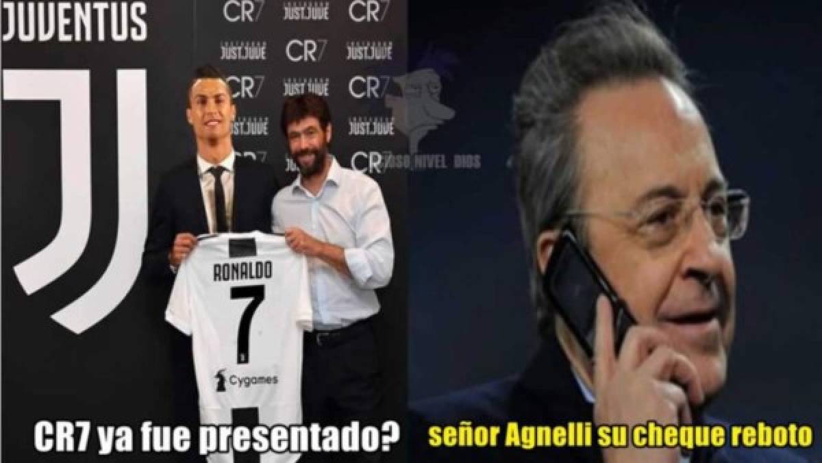 Divertidos memes que dejó presentación de Cristiano con Juventus