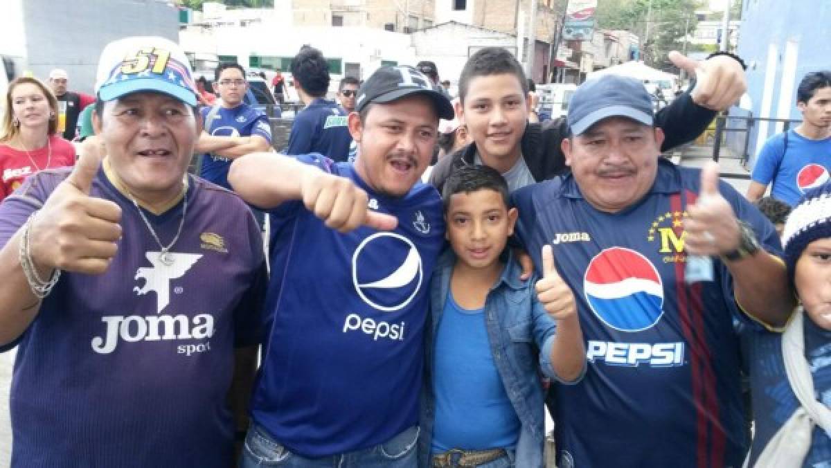 Gran ambiente en el Nacional para la final Motagua-Real Sociedad