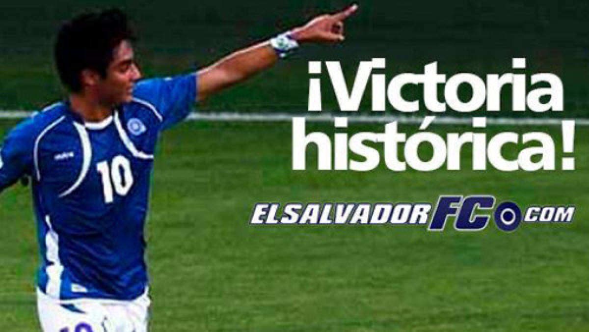 Locura en medios de El Salvador tras triunfo histórico