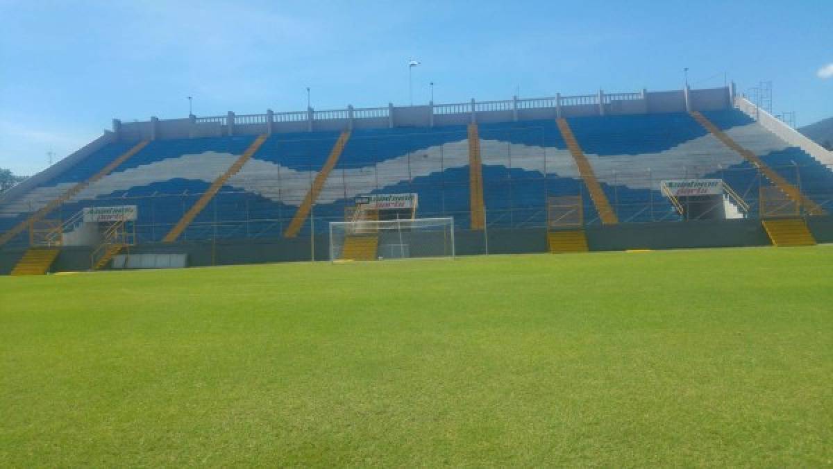 Con las remodelaciones, así luce el estadio Morazán donde se jugará Real España-Juticalpa