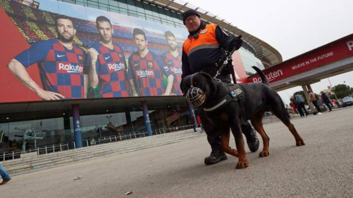 Camp Nou blindado y una visita sorpresa: Así se viven las horas previas al Barcelona-Real Madrid   