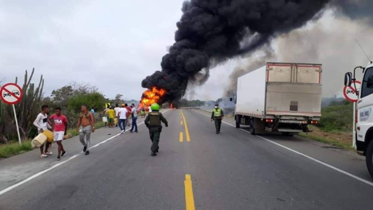 Zozobra en Colombia: Al menos siete muertos y 46 heridos por explosión de camión