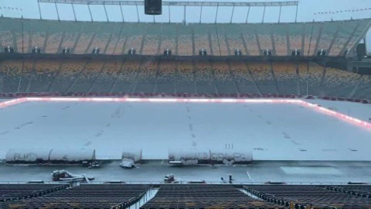 A congelarse por el liderato: Así luce el estadio en Edmonton donde se jugará el Canadá-México