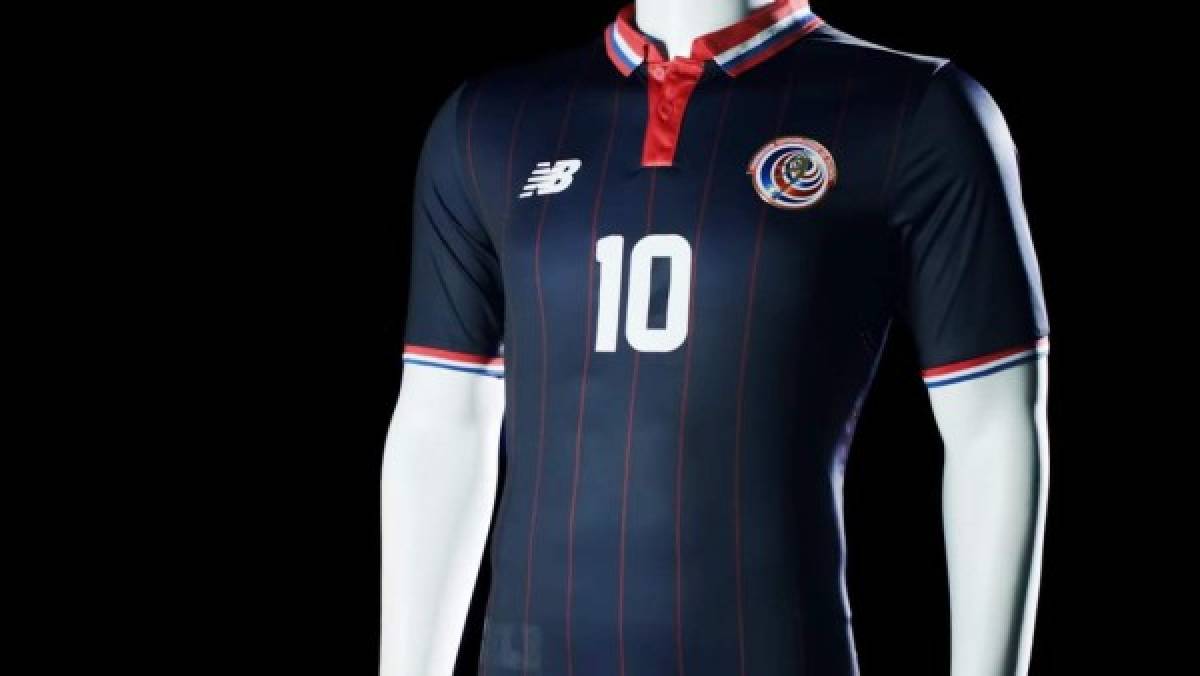 Las camisas que utilizarán las selecciones en la Copa Centroamericana