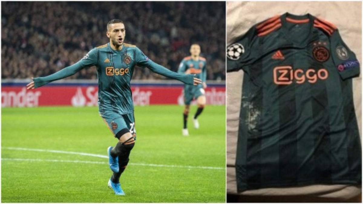 FOTOS: El triste final de la camisa que un jugador del Ajax le regaló a un niño