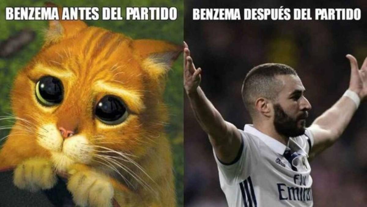 Los crueles memes del triunfo del Real Madrid ante el Cádiz con Benzema de protagonista