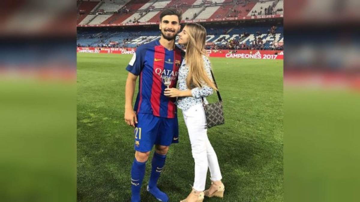 Lisa Goncalves, el 'ángel' del portugues André Gomes