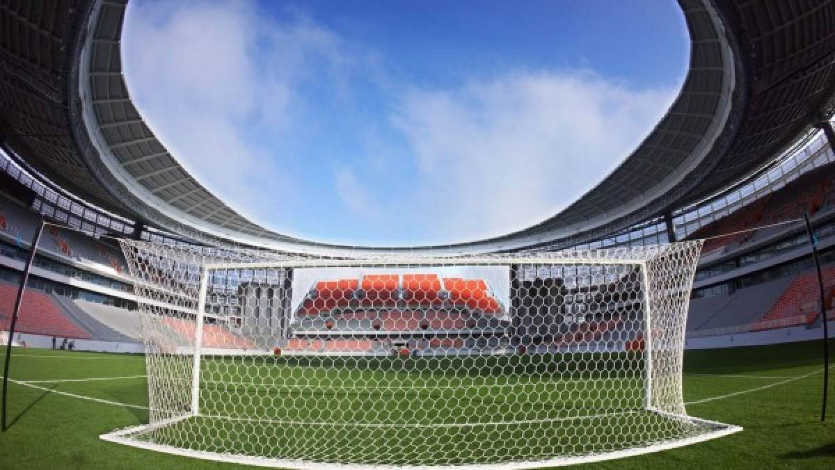 Ekaterimburg Arena, el estadio más raro del Mundial de Rusia 2018