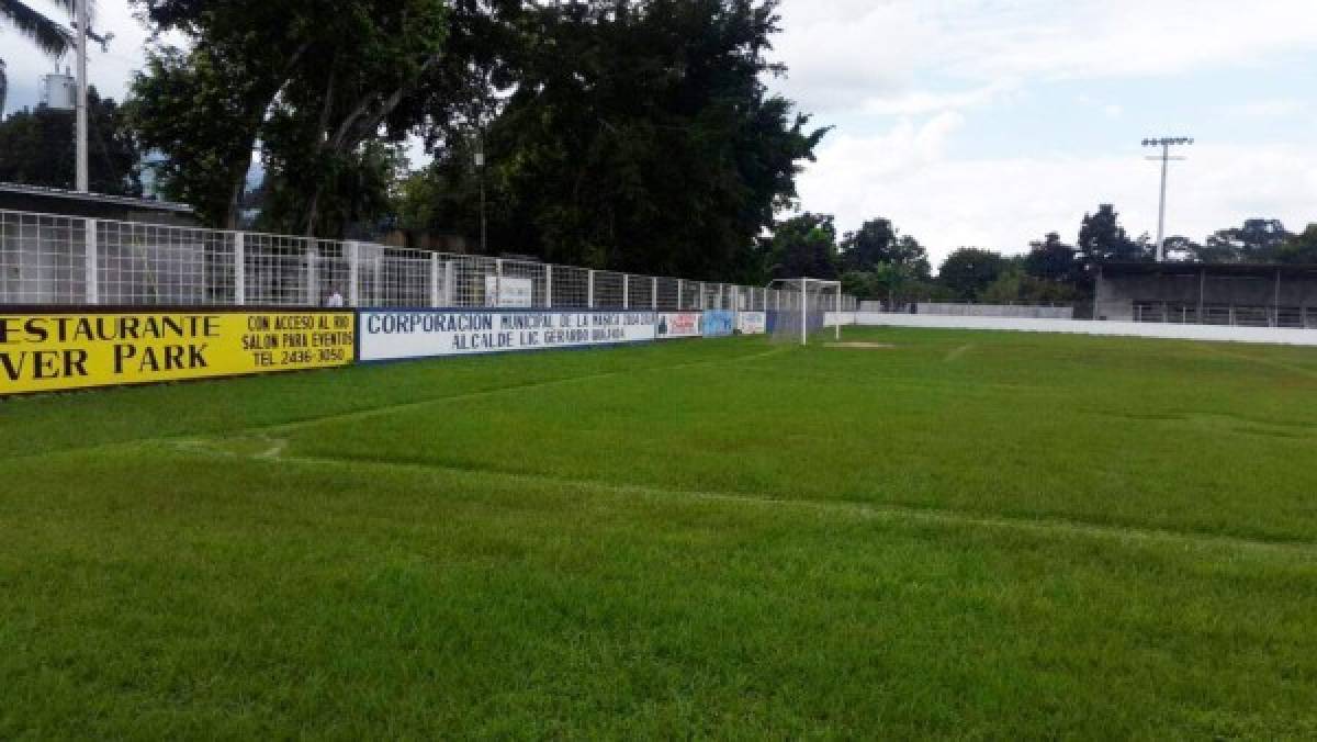 Así es el estadio de San Juan Pueblo donde Vida jugará contra Juticalpa