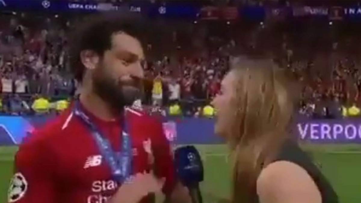 Conocé a Isabel Forner, la mujer que intentó besar a Salah en la final de la Champions   