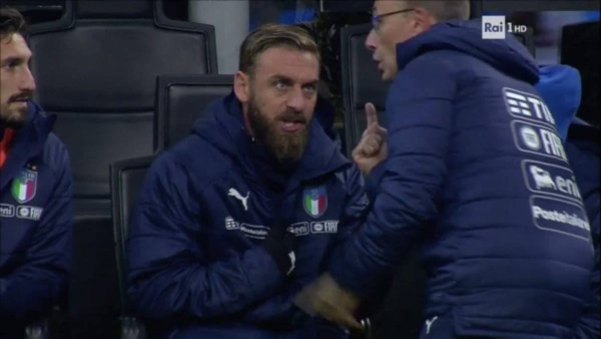 Las desgarradoras imágenes de Italia y Buffon y la negativa de De Rossi para jugar