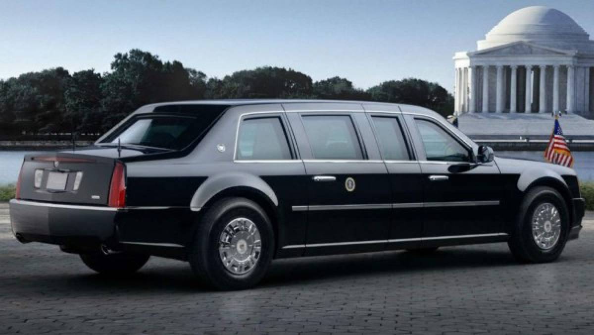 'La Bestia', el nuevo e impenetrable automóvil de Donald Trump