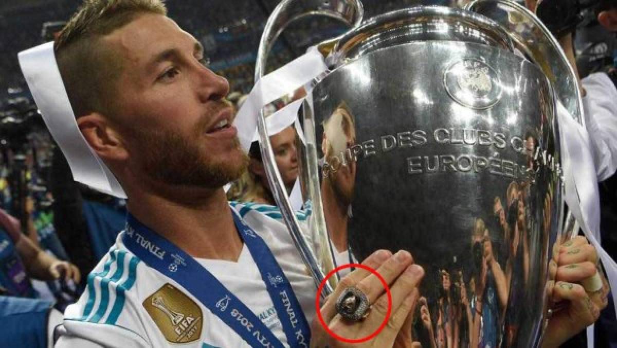 NO SE VIO EN TV: La euforia de Cristiano en Kiev, el drama de Karius y el anillo de Ramos