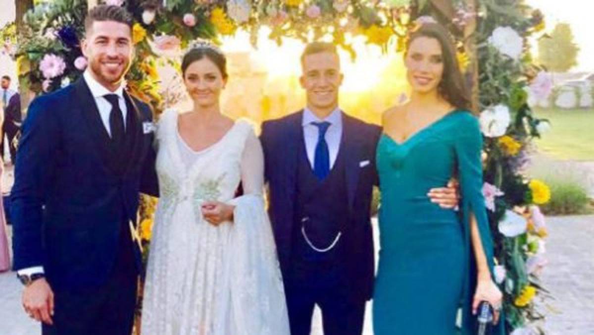Dos cracks más que se casaron: Así fueron las bodas de Lucas Vázquez y Bartra