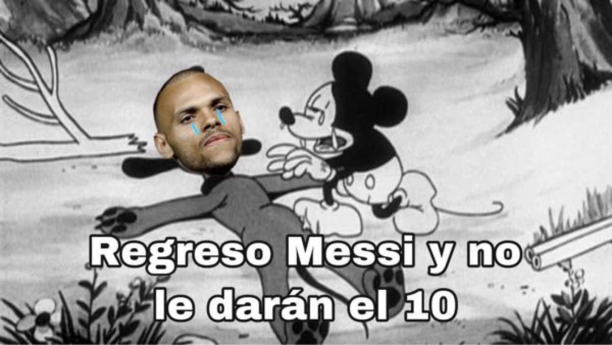 Sigue la ola de memes contra Messi tras confirmar su continuidad en el Barcelona