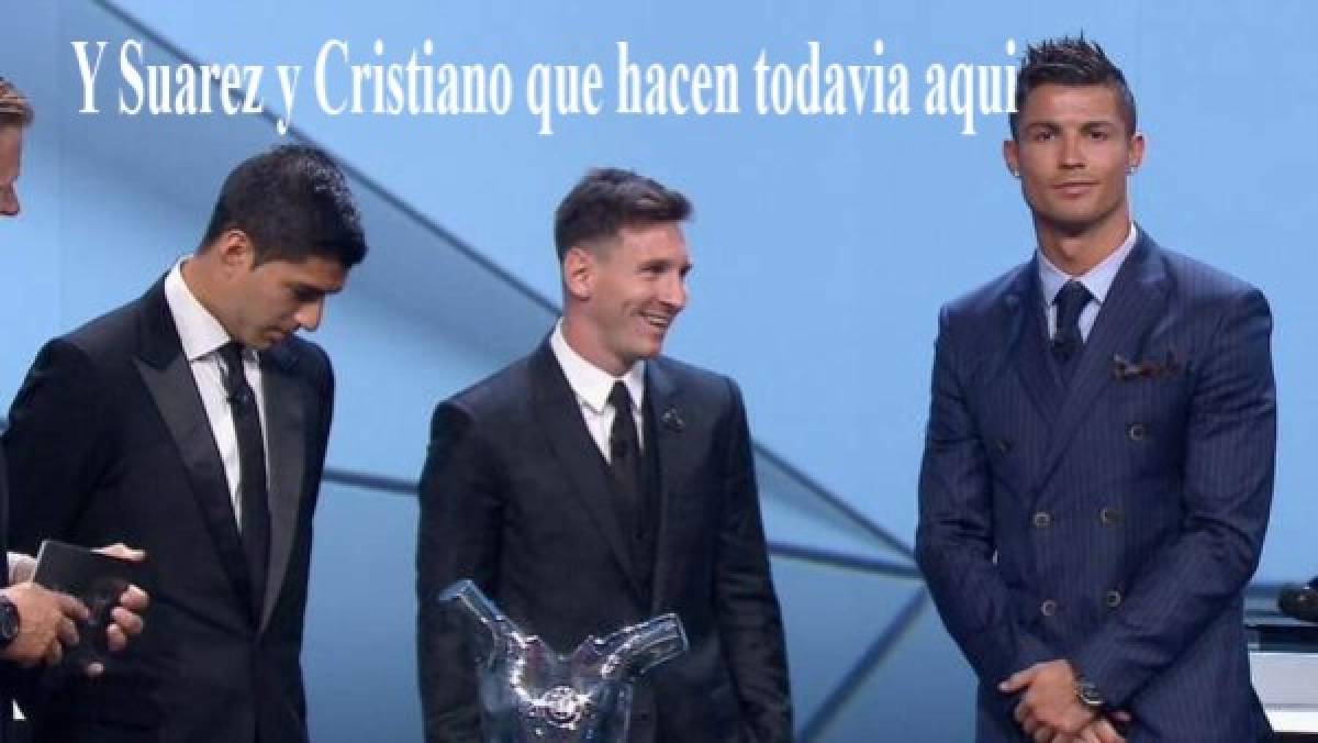 Los memes que dejó la elección del Mejor Jugador de Europa