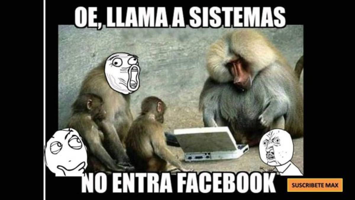 Error y caída de Facebook provoca tremendas burlas con memes